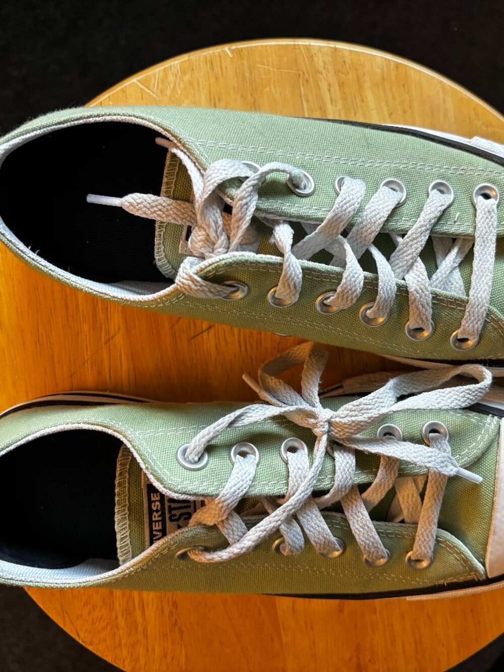 Converse Low Top Platform Sneaker 7.5 - Green